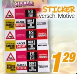 CENTERSHOP STICKER Angebot