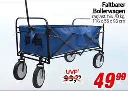 CENTERSHOP Faltbarer Bollerwagen Angebot