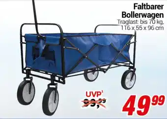 CENTERSHOP Faltbarer Bollerwagen Angebot