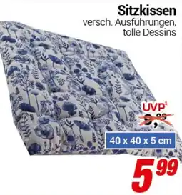 CENTERSHOP Sitzkissen Angebot