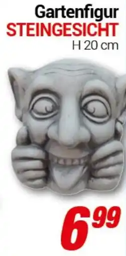 CENTERSHOP Gartenfigur STEINGESICHT Angebot