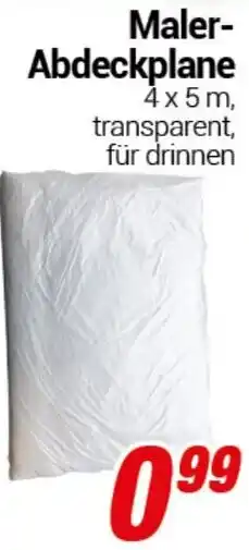 CENTERSHOP Maler-Abdeckplane Angebot