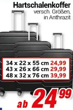 CENTERSHOP Hartschalenkoffer Angebot
