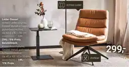 XXXLutz Dieter knoll leder-sessel oder beistelltisch Angebot