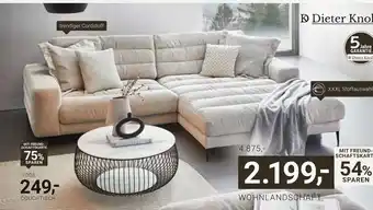 XXXLutz Dieter knoll wohnlandschaft oder couchtisch Angebot