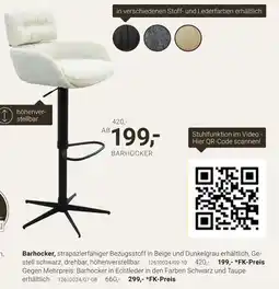 XXXLutz Barhocker Angebot