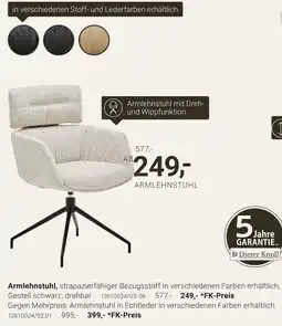 XXXLutz Armlehnstuhl Angebot