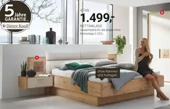 XXXLutz Dieter knoll bettanlage Angebot