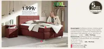 XXXLutz Boxspringbett oder nachtschrank Angebot
