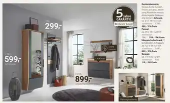 XXXLutz Dieter knoll garderobenserie Angebot