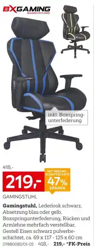 XXXLutz Gamingstuhl Angebot