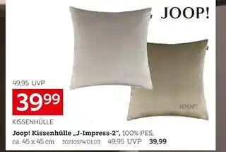 XXXLutz Joop! kissenhülle „j-impress-2“ Angebot