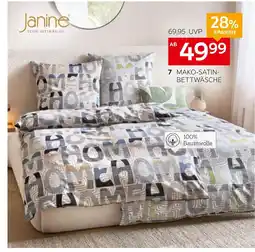 XXXLutz Janine mako-satin-bettwäsche garnitur Angebot