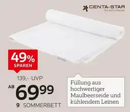 XXXLutz Centa-star sommerbett „summer moments“ Angebot