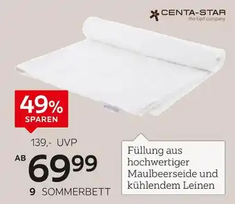 XXXLutz Centa-star sommerbett „summer moments“ Angebot
