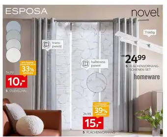 XXXLutz Esposa, novel oder homeware gardinen Angebot