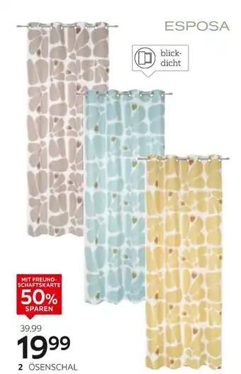 XXXLutz Esposa ösenschal „mikka“ Angebot