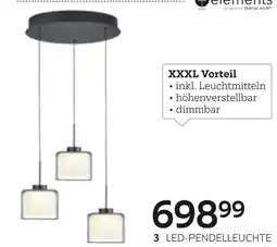 XXXLutz Elements by bankamp led-pendelleuchte Angebot