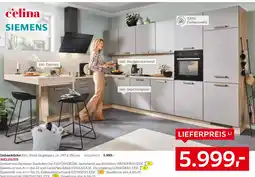 XXXLutz Siemens oder c'elina einbauküche Angebot