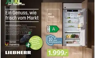XXXLutz Leibherr kühl-gefrierkombination icba5123 Angebot