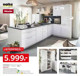 XXXLutz Nolte, miele einbauküche Angebot
