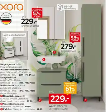 XXXLutz Xora badprogramm Angebot