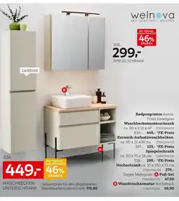 XXXLutz Welnova badprogramm antea Angebot