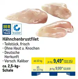 METRO Hähnchenbrustfilet Angebot