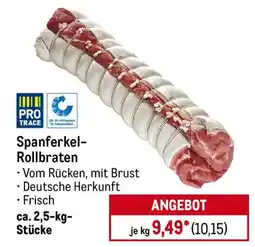 METRO Spanferkel- Rollbraten Angebot