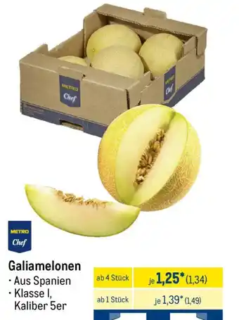 METRO METRO Chef Galiamelonen Angebot