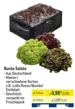METRO Bunte Salate Angebot
