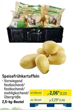 METRO Speisefrühkartoffeln Angebot