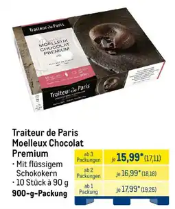 METRO Traiteur de Paris Moelleux Chocolat Premium Angebot