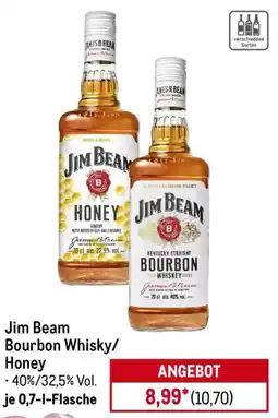 METRO Jim Beam Bourbon Whisky/ Honey Angebot