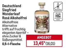 METRO Deutschland Siegfried Wonderleaf Rosé Alkoholfrei Angebot