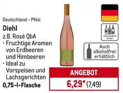 METRO Diehl z.B. Rosé QbA Angebot