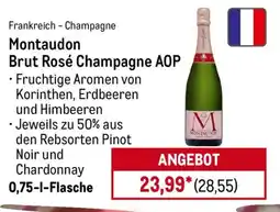 METRO Montaudon Brut Rosé Champagne AOP Angebot