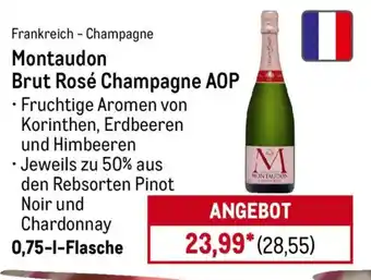 METRO Montaudon Brut Rosé Champagne AOP Angebot