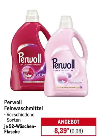 METRO Perwoll Feinwaschmittel Angebot