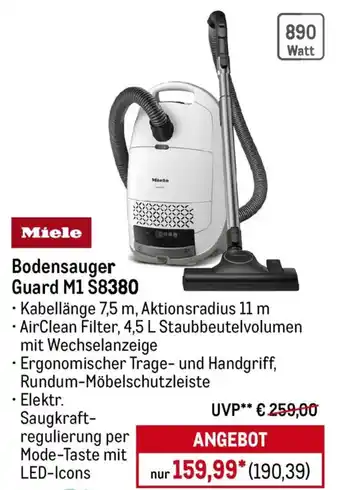 METRO Miele Bodensauger Guard M1 S8380 Angebot