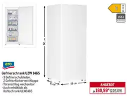 METRO aro Gefrierschrank UZW 1465 Angebot