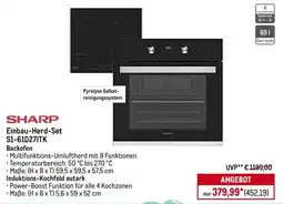 METRO SHARP Einbau-Herd-Set S1-61D27ITK Angebot