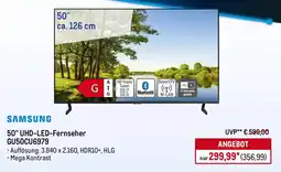 METRO SAMSUNG 50" UHD-LED-Fernseher GU50CU6979 Angebot