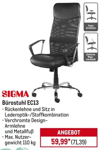 METRO SIGMA Bürostuhl EC13 Angebot