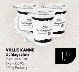 Dornseifer VOLLE KANNE Schlagsahne Angebot