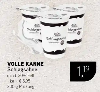 Dornseifer VOLLE KANNE Schlagsahne Angebot