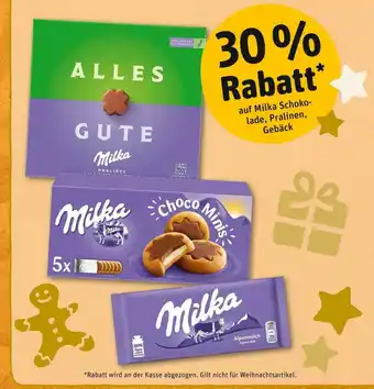 REWE Milka 30 % rabatt Angebot