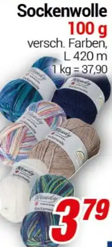 CENTERSHOP Sockenwolle Angebot