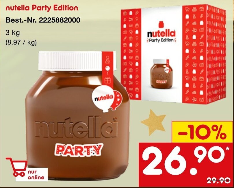 Erstaunlich Nutella Angebot Netto Ebenbild