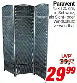 CENTERSHOP Paravent Angebot